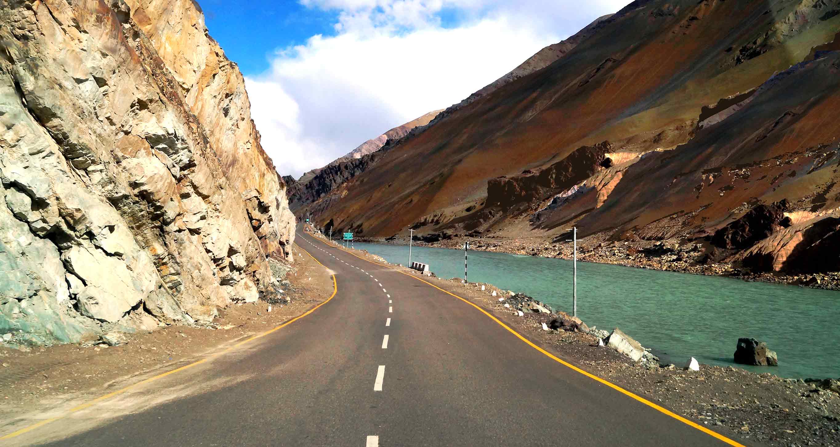 Hill highway route