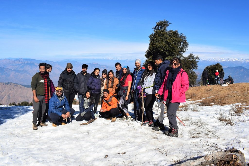 Nag Tibba snow trek route